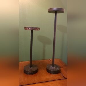 Bronze Candle Stick Holders